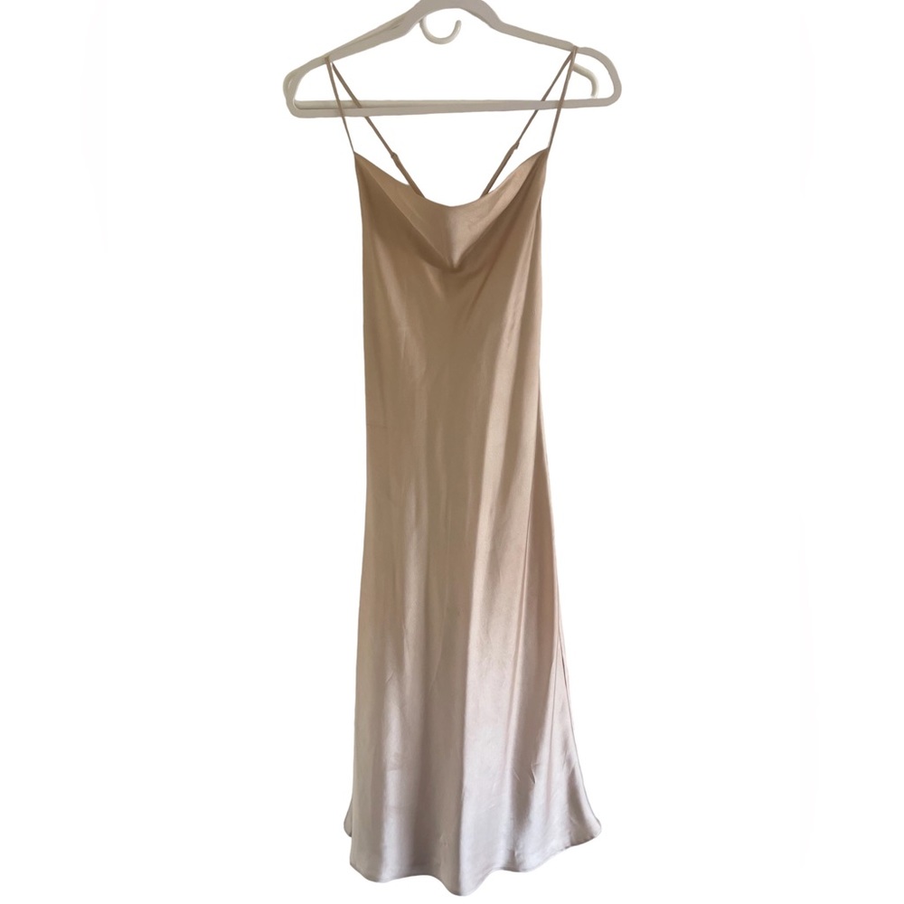 Show Me Your Mumu - Verona Cowl Dress - Champagne Luxe - XS